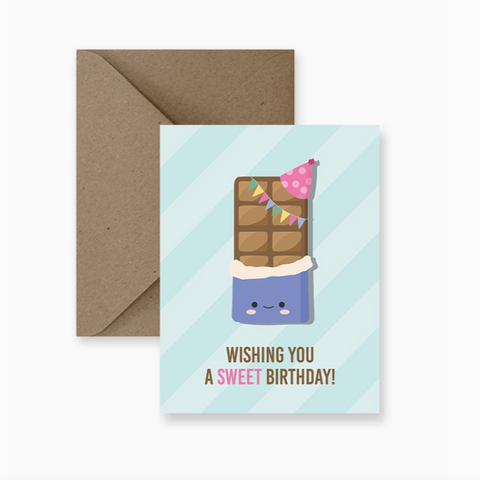 sweet and cute giftable birthday card