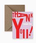 impaper thank you retro card