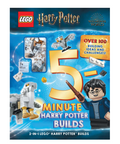 LEGO Harry Potter 5-Minute Builds book cover with LEGO logo and Harry Potter character.