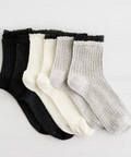 giftable trendy coquette lace socks