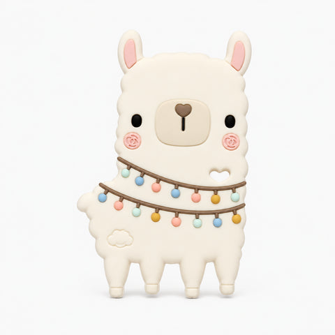 cute llama teether for babies