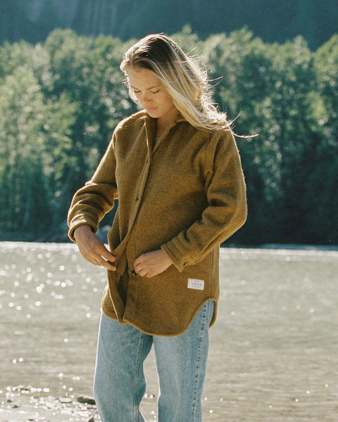 Woman's Loft Coat | Gold