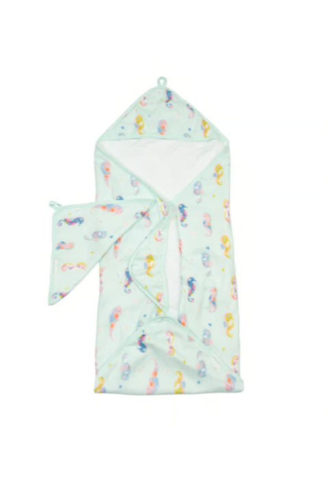 giftable fun hooded towel set