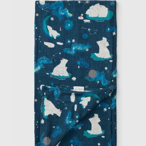 giftable muslin swaddle christmas baby shower 