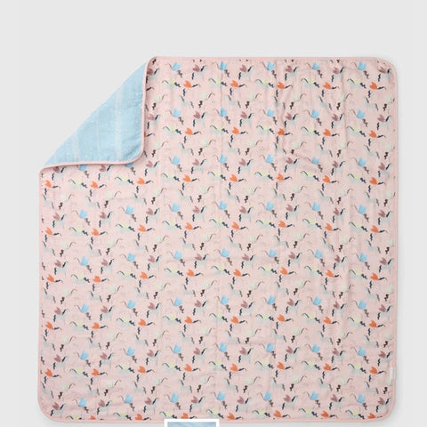 giftable baby shower christmas muslin quilt