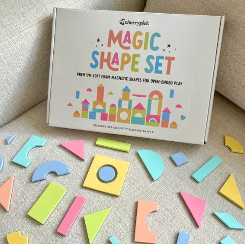 Magic Shape Set | Soft Foam Magnetic Shapes – West Coast Wildflowers