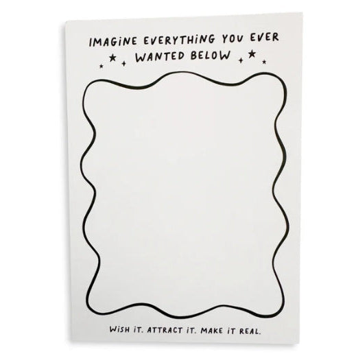 Imagine Everything You Ever Wanted Notepad – West Coast Wildflowers