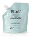 mint cleaning all purpose concentrate refill bag bergamot and mint