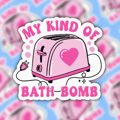 dark humour satire sticker