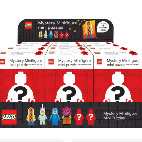Lego Mystery Minifigure Puzzles | Red Edition (Copy)