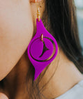 Electric Grape Octopus Eye - Copper Canoe Woman