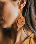 Terracotta Octopus Eye - Copper Canoe Woman