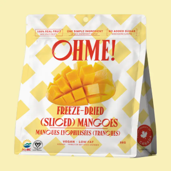 dried mangoes yogurt crunch