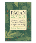 Book cover of 'Pagan Curious' with nature-themed design