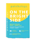 Patchology 'On the Bright Side' brightening face and body kit packaging on a white background