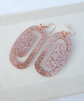 Small Ovoid Champagne Glitter
