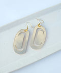 Small Ovoid Gold Mirror
