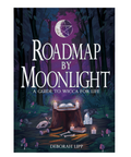 Book cover of 'Roadmap by Moonlight' with a forest scene and candles.