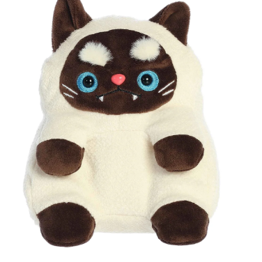 giftable funny cat plush