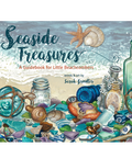 Book cover of 'Seaside Treasures' with illustrations of seashells and beach items.