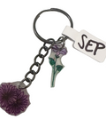 giftable flower keychain, vancouver island, gift, september