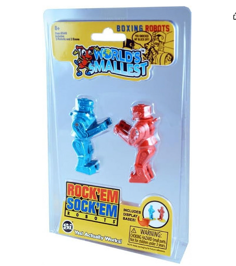World Smallest | Rock'Em Sock'Em Robots
