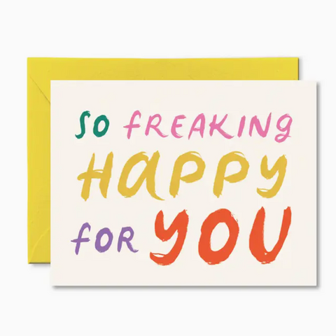 giftable happy fro you card