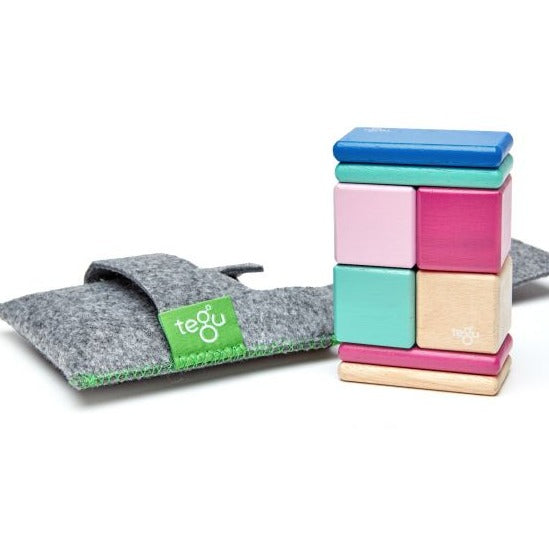 TEGU - 8 PIECE POCKET POUCH |  BLOSSOM