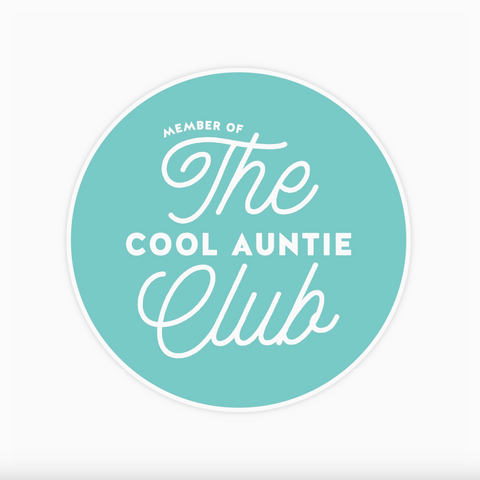 The Cool Auntie Club Sticker