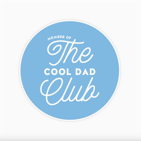 The Cool Dad Club Sticker