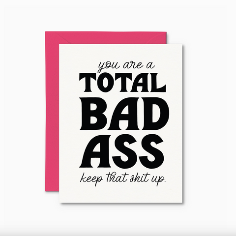 Total Bad Ass Card