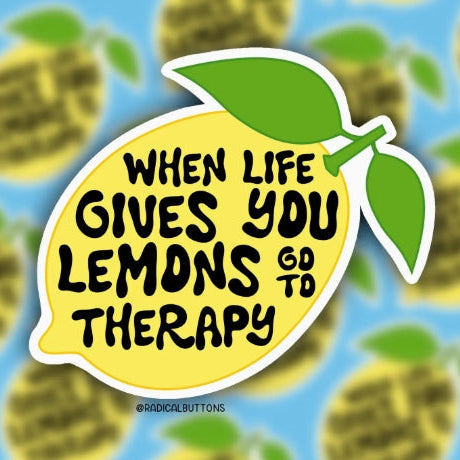 positive mental health sticker