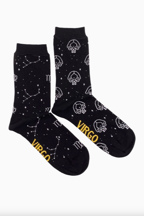 virgo, friday socks co, womens, socks