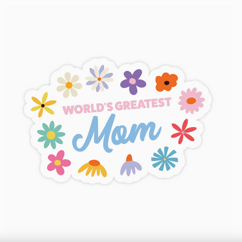 World's Greatest Mom Sticker