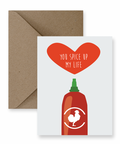 Funny Hot Sauce Love Card