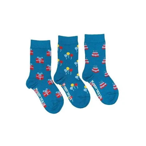 Balloon And Present Kids Socks