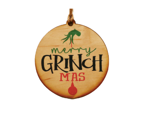 Merry Grinchmas Ornament