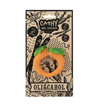 OLI & CAROL - CATHY THE CARROT TEETHING + BATH TOY