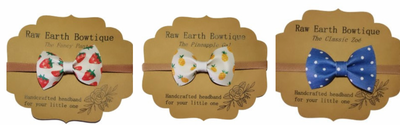 RAW EARTH BOWTIQUE - HAIR CLIP COLLECTION