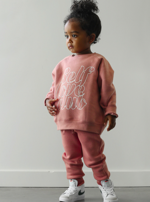 Rose Blush Kids Crew