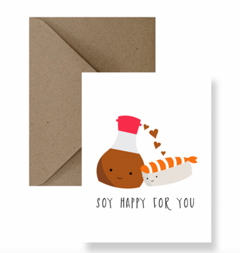 Soy Happy For You! Card