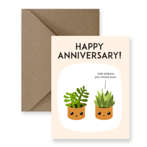 IMPAPER - HAPPY ANNIVERSARY LIFE WITH YOU WOULD SUCC CARD
