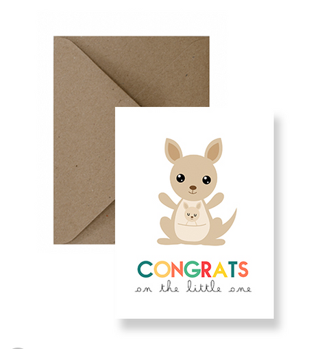 Congrats On The Little One Card