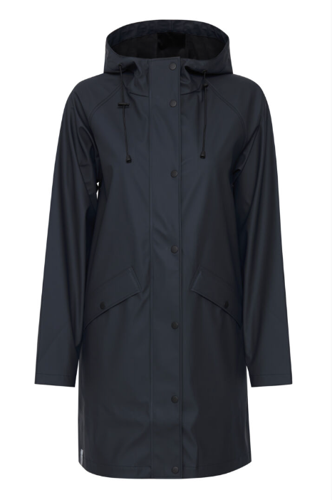 ICHI - IHTAZI RAIN JACKET | BLACK