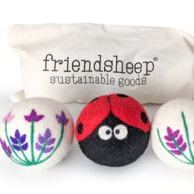 FRIENDSHEEP -  ECO SINGLE DRYER BALL - LAVENDER FIELDS