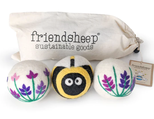 FRIENDSHEEP -  ECO SINGLE DRYER BALL - LAVENDER FIELDS