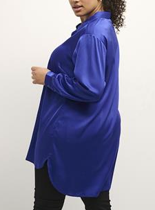 KAFFE CURVE  - KCSASMILLA SHIRT | BLUE