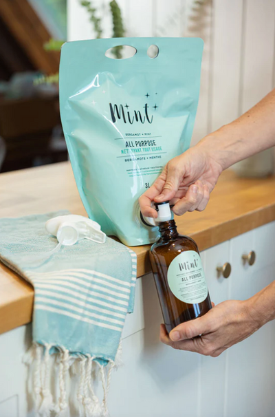MINT CLEANING - ALL PURPOSE CLEANING 3L PARTY POUCH