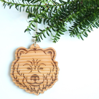 First Growth - Grizzly Bear Ornament