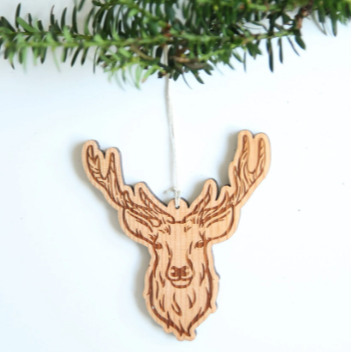 First Growth - Elk Ornament